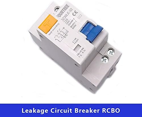 WEREVU 1 бр. ключ DPNL DZ30L 230-1 P + N със защита от претоварване работен ток и късо съединение RCBO MCB