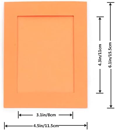 Комплект за окачване на Хартия Рамки LONGCAN DIY (30 Листа) с Рафт и Пеньковой въже 4x6 Инча, 10 Цвята 4 x 6