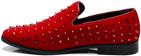 SPK26 Мъжки Реколта Кадифе Дизайнерски Модела Лоферы С пайети, Обувки без закопчалка, Класически Модел обувки За Смокинг