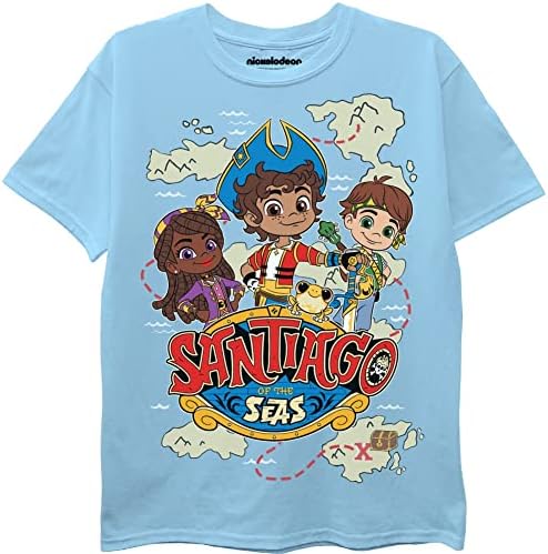 Тениска за деца Seas на Nickelodeon Baby Boys - Сантяго, Лорелай, Томас, Кико