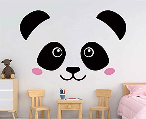 Стикер с изображение на Главата на Панди в Стена за Детска стая YT1909 (Цвят 1)