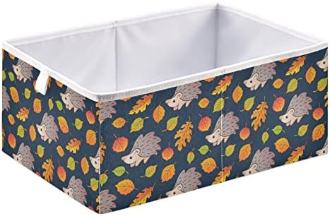 Emelivor, кошница за съхранение на есенните листа, Таралеж, Куб, Сгъваеми Кубчета, Водоустойчив кош за играчки, органайзер