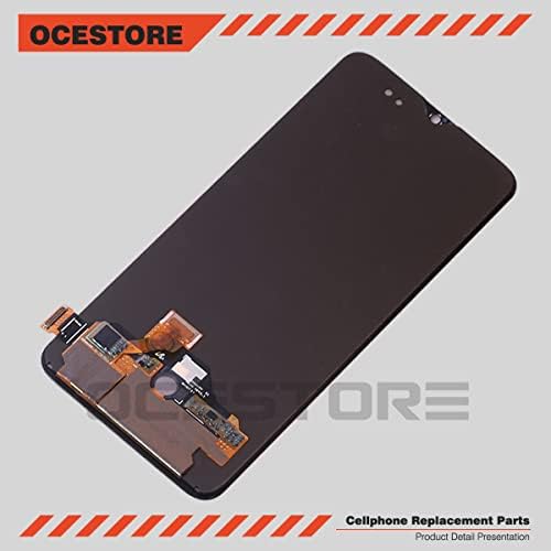 OCESTORE е Съвместим с One-Plus 6T A6010 A6013 6,41 инчов (OLED), на дисплея LCD Сензорен екран дигитайзер
