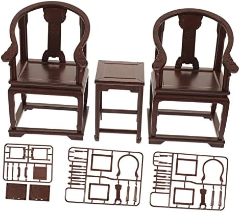 Toyvian 1 Комплект Имитационный Маса и стол Реколта Мебели, Кухненски Мебели, Строителни Блокове за Деца на