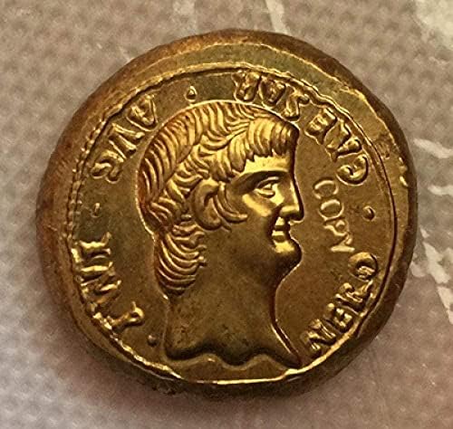 Монета на Повикване Копие на Римска Монета Тип 44 за Домашен интериор на Офис Събиране на Монети