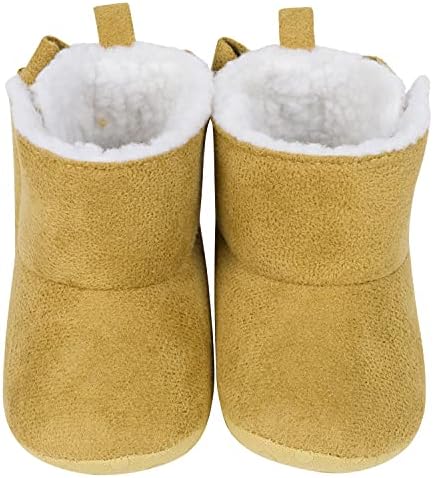 Gerber Унисекс-Детски Удобни Обувки За малки Момичета, Обувки За Легла За Новородени 0-9 Месеца