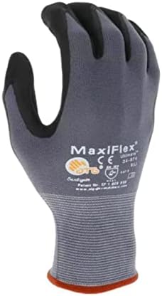 Ръкавици MaxiFlex 34-874 Безшевни Плетени ръкавици от найлон и ликра с микропеной с нитриловым покритие Осигуряват сцепление