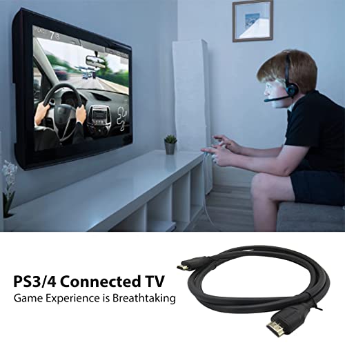 6.6 метра Кабел HDMI 2.0 18 GB 2160 P HD 1080p 3D за UHD 4 ДО @60 Hz PS4 PS3 Xbox One Xbox 360, PC, AV приемник