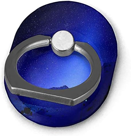 Притежателят на пръстена Звездна мъглявината Пръстен, Поставка за мобилен телефон, Регулируема завъртане на 360 ° Стойка за