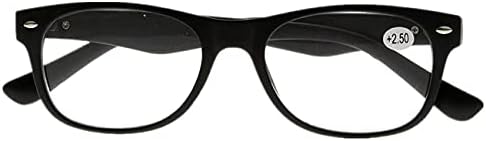 Мъжки правоъгълни очила за четене в ретро-винтидж стил +1.0~+4.0 +4.5 +5.0 +5.5 +6.0