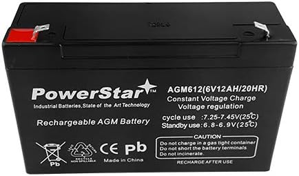 Смяна на батерията на UPS PowerStar 6V 12Ah за BP12-6, DURA6-12F, PE6V12