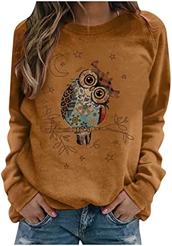 ASCOBO/ Есенни Блузи с качулка за жени, Дамски Пуловер с дълъг ръкав, Ежедневни Тениски с мек принтом, Блузи,
