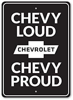 Chevy на Глас, Chevy Proud, Знак гараж Chevrolet, Метален Знак - 16 x 24