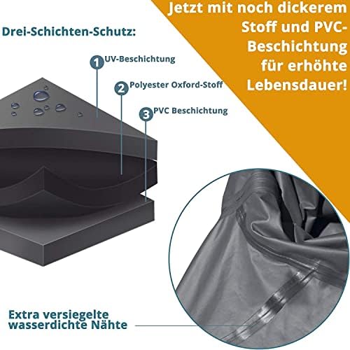 Външно покритие, маса за пинг–понг – PVC покритие / запис шевове / вентилационни отвори - Водонепроницаемое покритие
