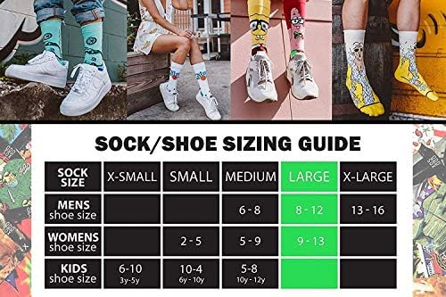 Odd Сокс Basix, Спортни детски чорапи за глезените, нисък Комфорт, 3 Блока, Многоцветни, 5 опаковки, Възраст 7-10
