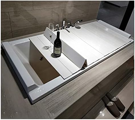 Калъф за баня DYXIA, Изолационен калъф за баня от PVC, Антипылевой Сгъваема Чанта, Дебели 0,7 см, Тиган за баня (Цвят: