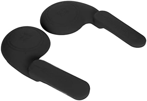 Сменяеми Силиконови слушалки VR, Здрави Силиконови слушалки за Quest 2 (черен)