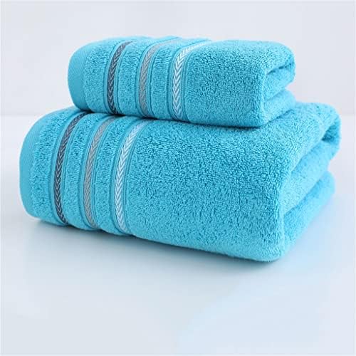 LXXSH Однотонное Атласное Домашно кърпа за баня за възрастни, кърпи за баня, дебели и меки кърпи за баня (Цвят: 2 бр., размер: