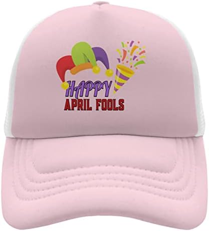 Честит Април Чалнат Шапка за момче с бейзболна шапка, Папина Шапка за Момичета, Апрельская Дурацкая бейзболна шапка за момче