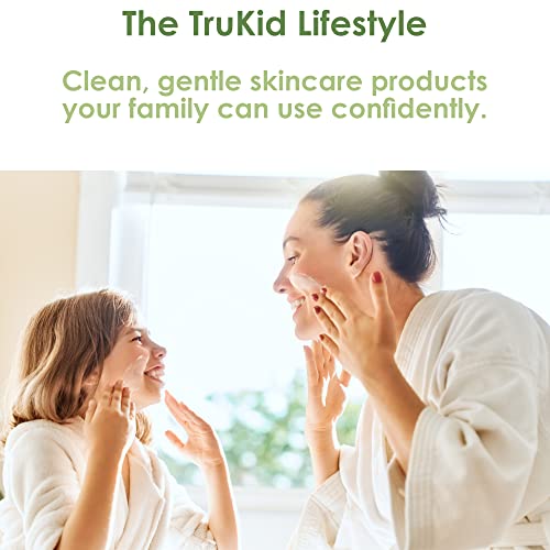 Успокояващ крем за екзема TruKid за бебета и деца, НЕА-Одобрен за лечение на екзема, е Безопасно за Чувствителна