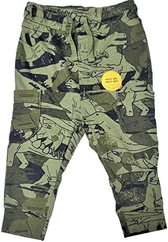 Панталони с динозавром Cat and Jack 18 м, Зелен цвят