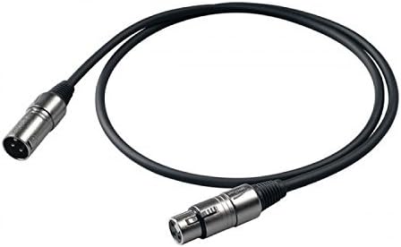 Аудио кабел PROEL BULK250LU10 XLR (Cannon) Male 3p и XLR (Cannon) femm 3p 10Mt