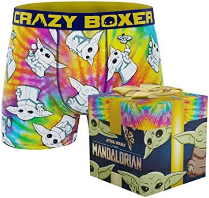Мъжки боксови гащи CRAZYBOXER часа rugrats в кутия от зърнени храни (Креативна опаковка)