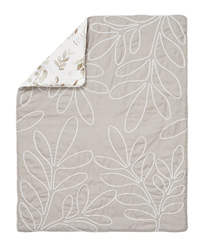 Комплект спално бельо за детска стая легла Sweet Jojo Designs Boho Botanical Leaf За Малки Момчета и момичета - 4 бр. - Неутрален