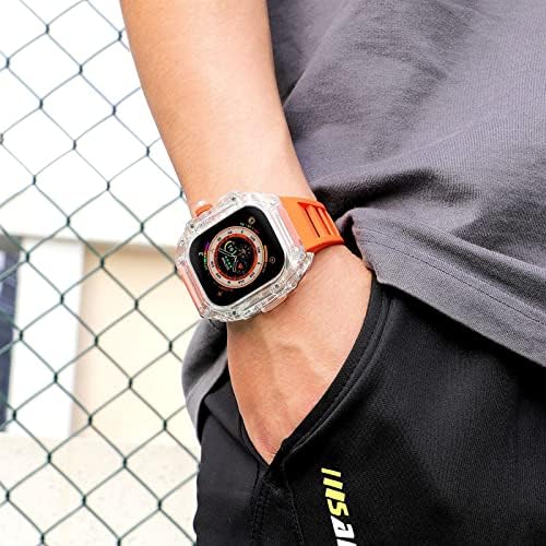 Wscebck Urban Sport министерството на отбраната Kit за Apple Watch Ultra 49 мм серия 8 7 6 5 4 SE Каишка-гривна
