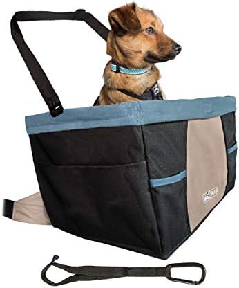 Столчето за кола Kurgo Dog Booster за кола - столче за кола за домашни любимци за малки кучета и кученца с тегло до 30 кг