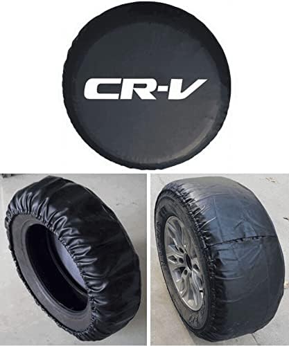 Съвместим с калъф за резервна гума CR-V, CRV, Калъф за резервна гума CRV, Мек калъф за съхранение, водоустойчив дизайн на протектора