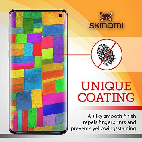 Защитно фолио за екрана Skinomi Matte, съвместима с Samsung Galaxy S10 (6.1) (2) (тънък калъф), Антибликовая матово фолио