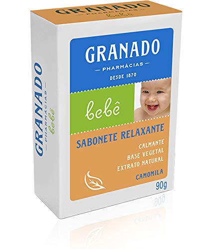 Granado - Linha Bebe - Sabonete em Barra Camomila (12 х 90 г) Детска колекция - Сапун с лайка (12 х 3,17 грама