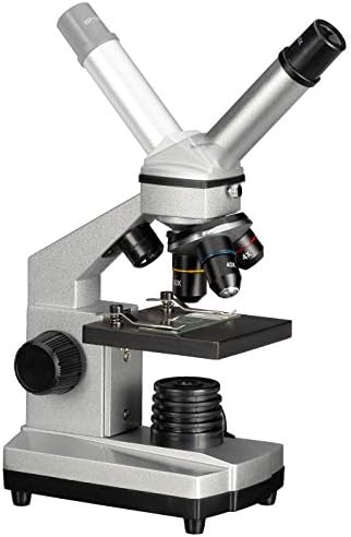 Набор от биологични микроскопи BRESSER Junior с 40-1600-кратно увеличение с led подсветка и USB-обектив