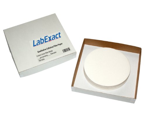 Висококачествена Целлюлозная Филтърна хартия LabExact 1200061 марка CFP3, 6,0 хм, 15,0 см (опаковка по 100 броя)