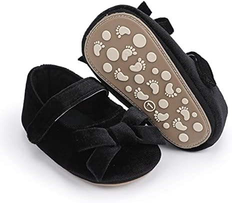 IHPCARE/Обувки за бебета; Обувки Mary Jane, на равна подметка За Момичета; Нескользящая Мека Подметка; Сватбени Модела Обувки