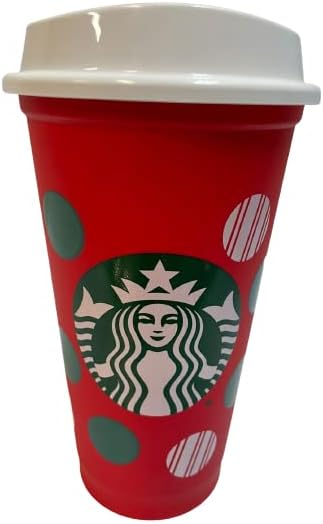 За многократна употреба горещи чаша Starbucks, които променят цвета, 6 броя - Ограничена серия горещи чаши за празници и подаръци