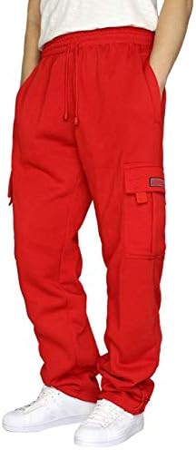 Обикновен Мъжки Панталони Със Свободен джоб, Цветни Панталони, които водят до отслабване на Спортни Веревочную на талията,