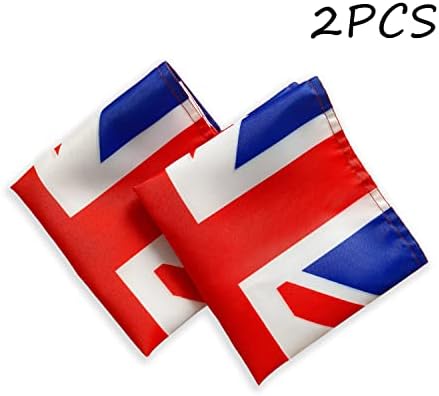 TSMD Великобритания Британски Градински Знаме Знамена Юниън Джак Двустранни Декоративни растения за Двора, 12 x 18, 2 опаковки