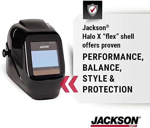 Заваряване каска Jackson Safety Insight с автоматично затъмняване - Ultralight предпазна каска заварчик с цифрово регулируем