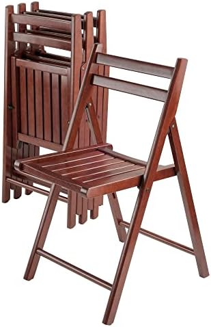 Сгъваем стол Winsome Робин от 4 теми от тиково дърво