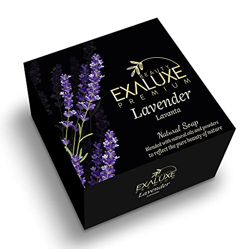 EXALUXE Lavender Soap - Релаксиращ сапун с ароматерапевтическими свойства (4,4 oz)