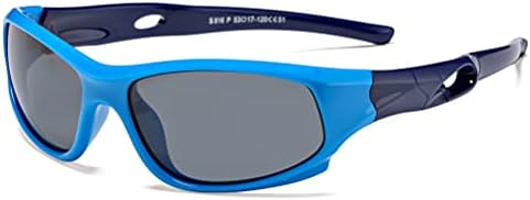 Pro Acme Детски Меки Поляризирани Спортни Слънчеви Очила Бейзболни TPEE в Гъвкава Гумена Рамка за Момчета и Момичета,