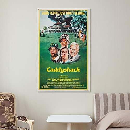 Caddyshack Ретро Арт Плакат с Филма, Стенни Художествени Картини, Платно, Стенен Декор, Домашен Интериор, Интериор