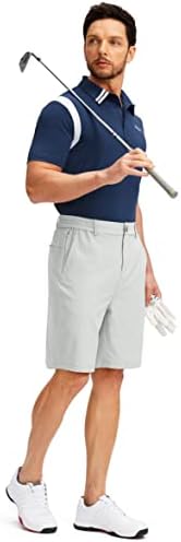 G Постепенно Мъжки къси Панталони за голф с 5 Джоба 9Леки Стрейчевые бързо съхнещи Ежедневни Работни Шорти за Мъже