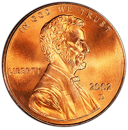 2002 Цент Памет Линкълн Д БУ Паметник Чейс, Не Обращающийся Монетен двор на САЩ