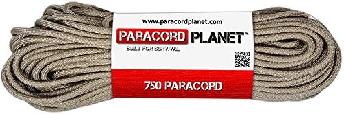 Паракорд Planet 750 кг Тип IV Паракорд Автентичен Парашутизъм Кабел С 11 Вътрешни вени на Минималната якост на опън 750