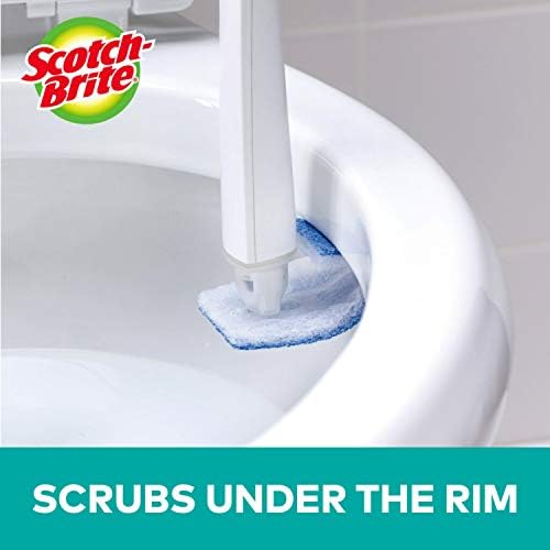 Лопатки за почистване на тоалетни чинии Scotch-Brite, пълнители за Еднократна употреба с вграден алтернативни