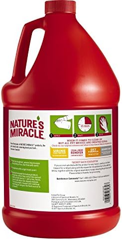 Разширено средство за отстраняване на петна и миризми Nature's Miracle, 128 грама