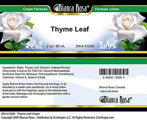 Крем с листа мащерка Bianca Rosa (2 унция, ЦИНК: 513305) - 3 опаковки